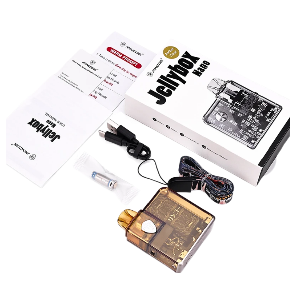 RINCOE Jellybox Nano X 1000mAh Pod Kit Skull RK-025SK
