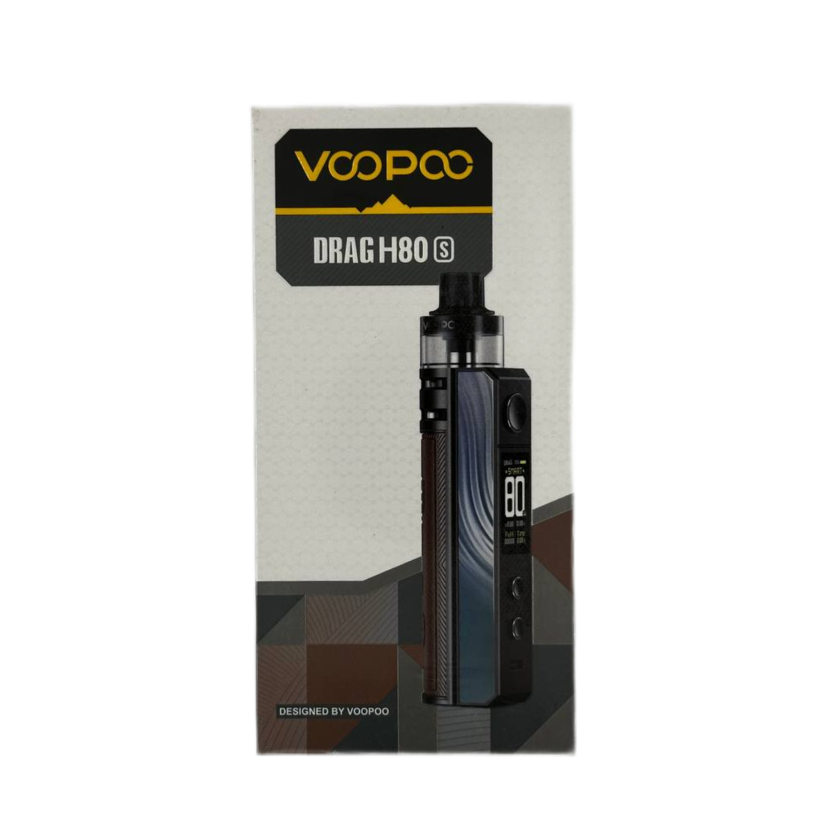 Voopoo DRAG H80s Pod Kit 80W Obsidian Black
