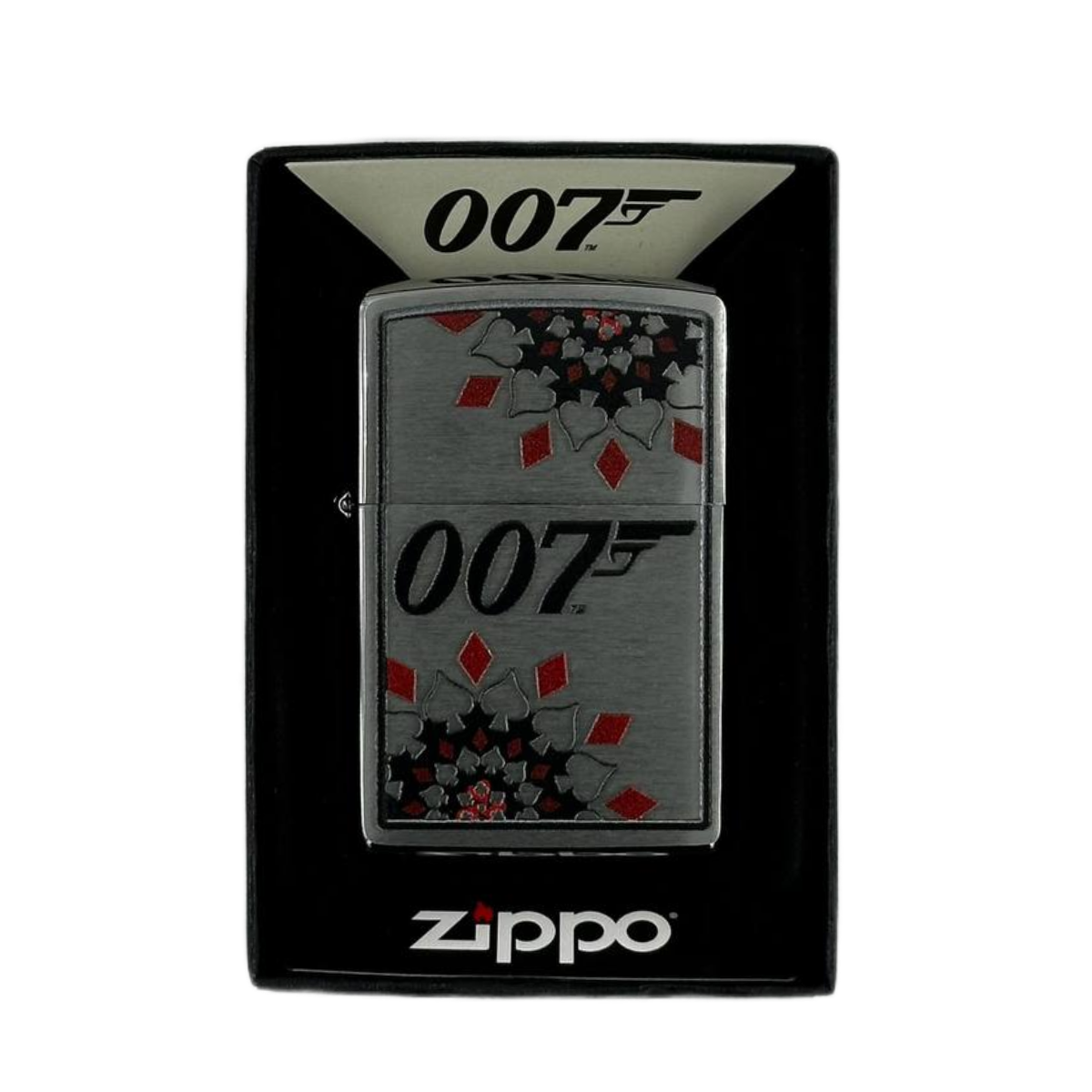 ZIPPO/48734 James Bond™ покр.Brushed Chrome, лат/сталь, серебро