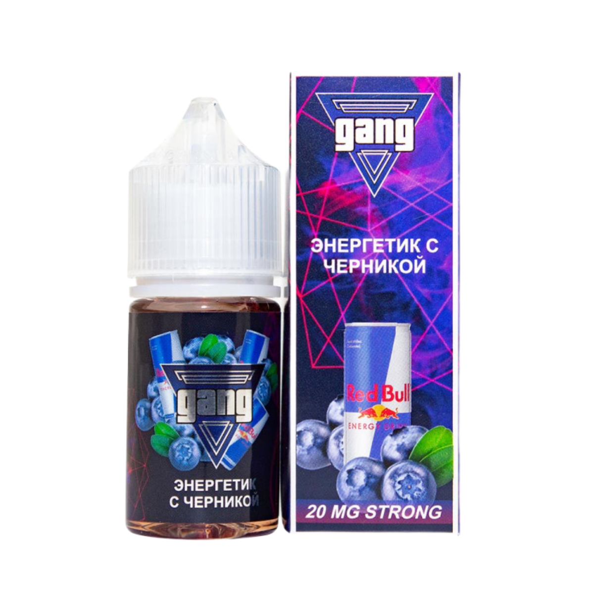 GANG Strong Энергетик черника 30мл 4.5%