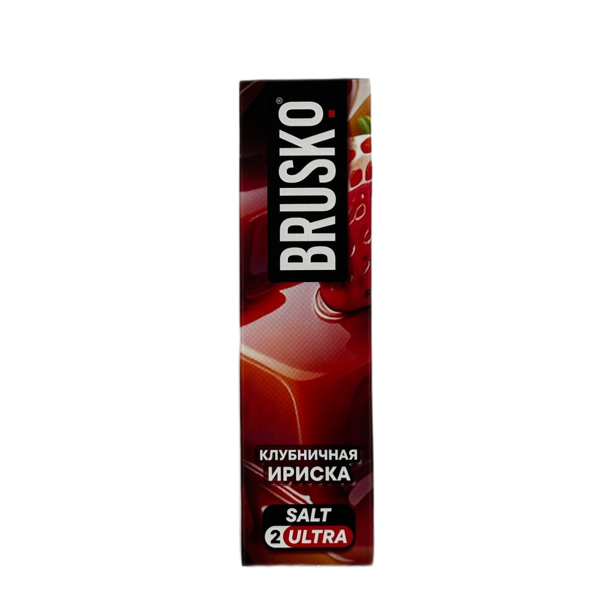 Brusko Salt (Chubby) ultra Клубничная ириска 35мл.20мг.