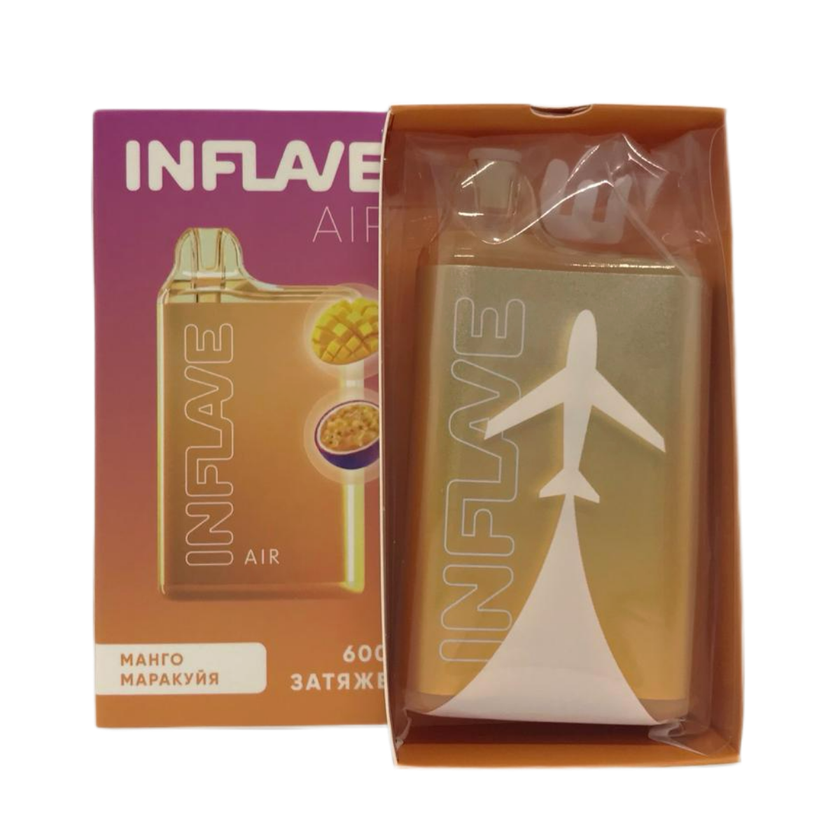 INFLAVE AIR 6000 Манго маракуйя 2%