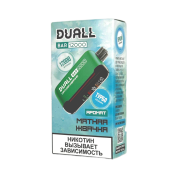 DUALL BAR 12000 Мятная жвачка 2%