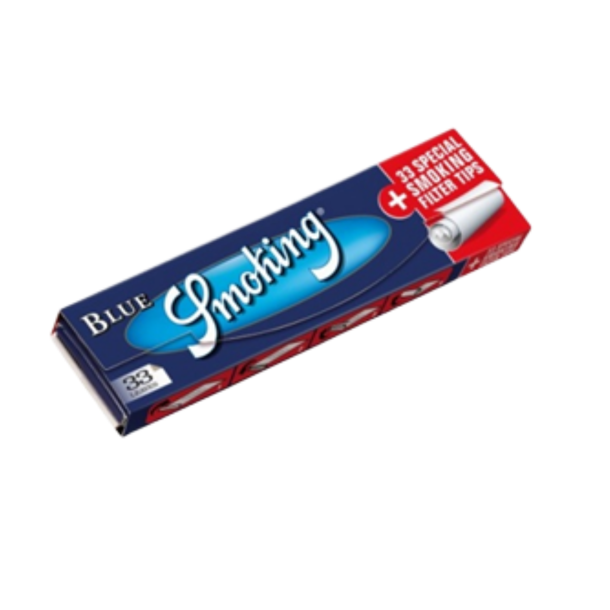 Бумага сиг. SMOKING King Size Blue+Filter Tips (33х24)