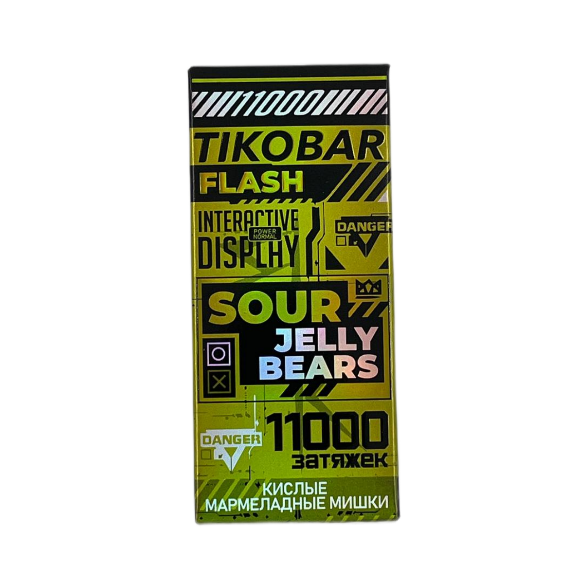 TIKOBAR FLASH 11000 Кислые мармеладные мишки 2%
