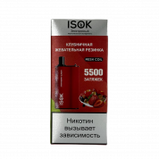 ISOK BOX 5500 Клубничная жвачка 2%