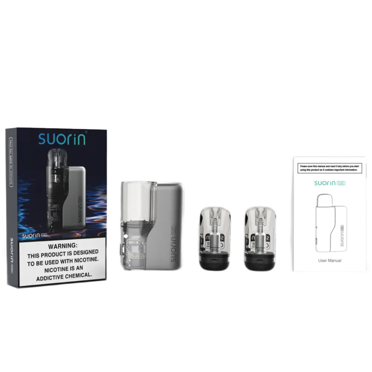 SUORIIN SE 800mAh Pod Kit Black LY-120-A