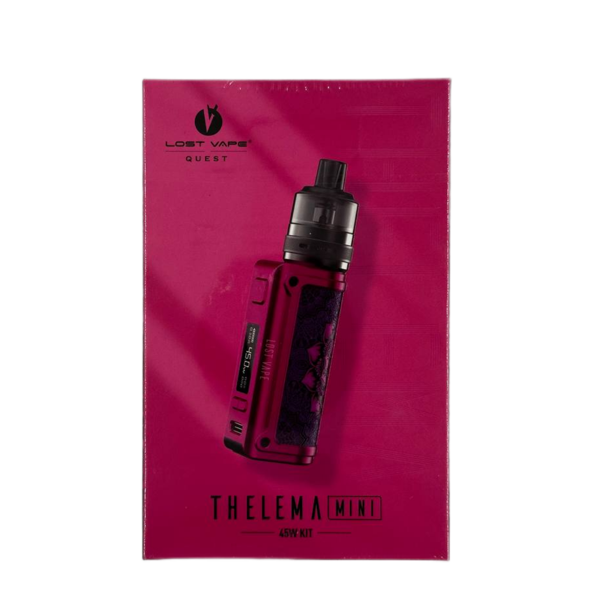 Thelema Mini 45W Kit+UB Lite POD 1500mAh Tank Pink Survivor / Розовый