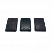 Портсигар метал.+ иск. кож. р/з (14 сиг.) CCM-21