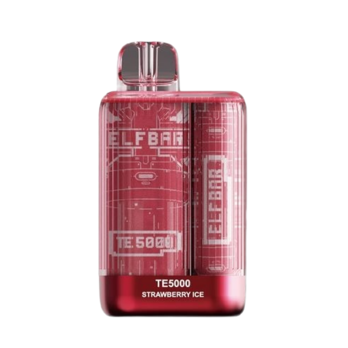 ELFBAR 5000 TE Ледяная клубника 2%