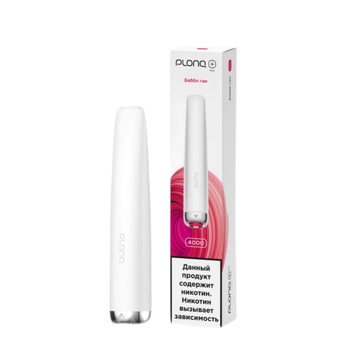 PLONQ PLUS PRO 4000 Бабл гам 2%