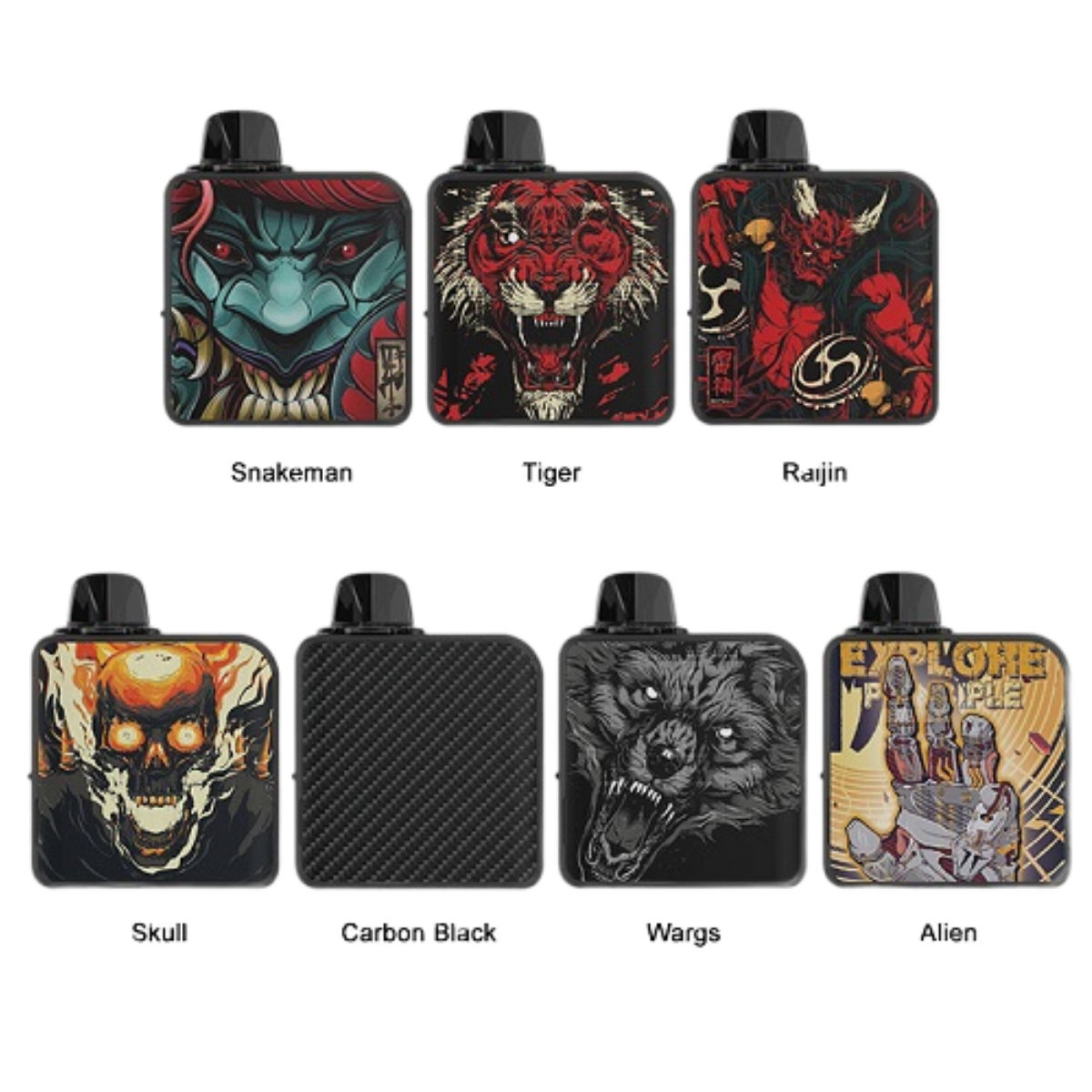 RINCOE Jellybox Nano X 1000mAh Pod Kit Skull RK-025SK