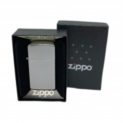 ZIPPO/1607 Slim покр.Street Chrome лат-сталь, сереб,мат.