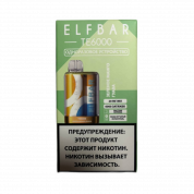 ELFBAR 6000 TE Зеленое манго гуава 2%