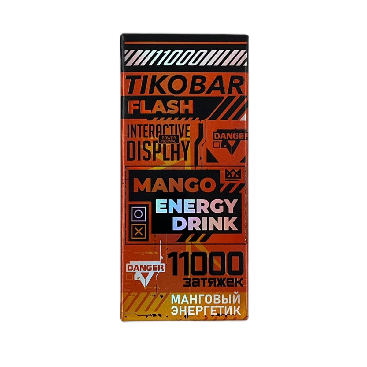 TIKOBAR FLASH 11000 Манговый энергетик 2%