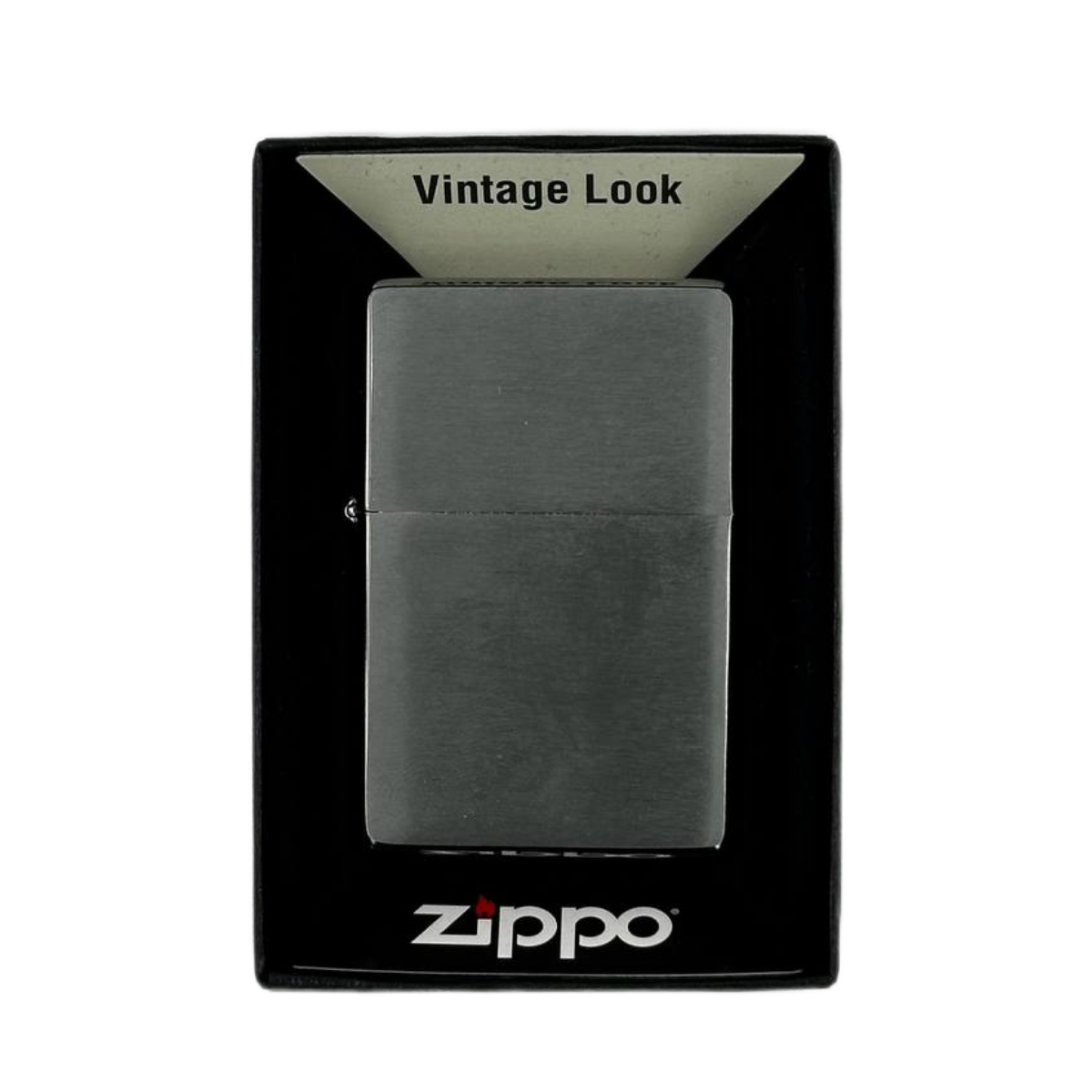 ZIPPO/230-25 Vintage 1937 покр.Brushed Chrome лат-сталь, сер.мат.