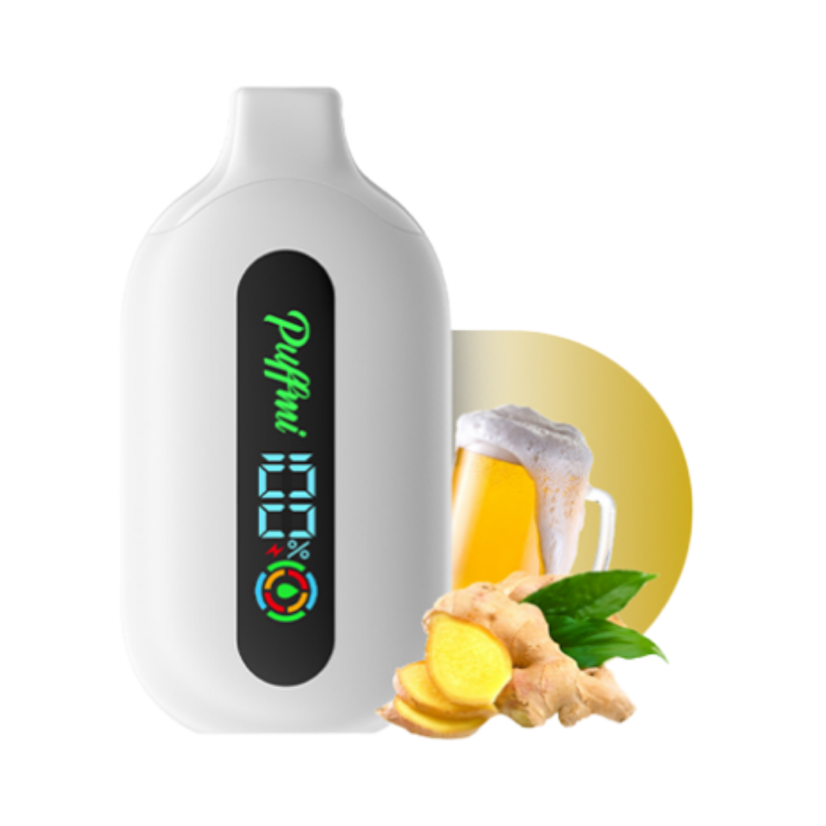 PUFFMI PURE 12000 Имбирное пиво 2%