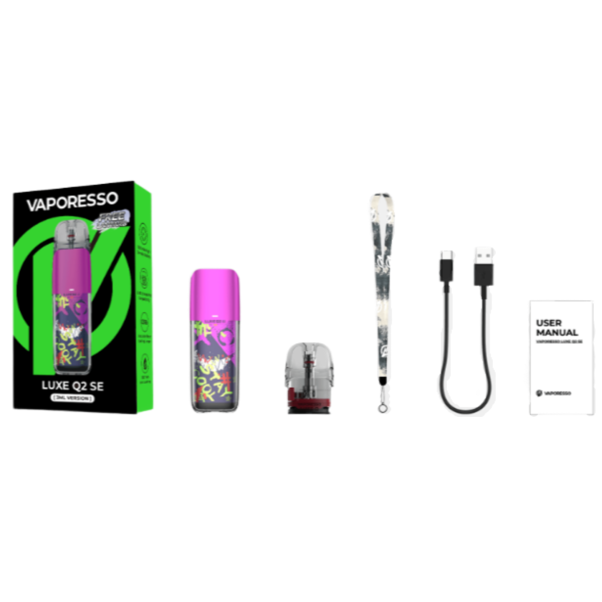 Vaporesso LUXE Q2 SE 1000mAh Digital Blue VRR-0096E