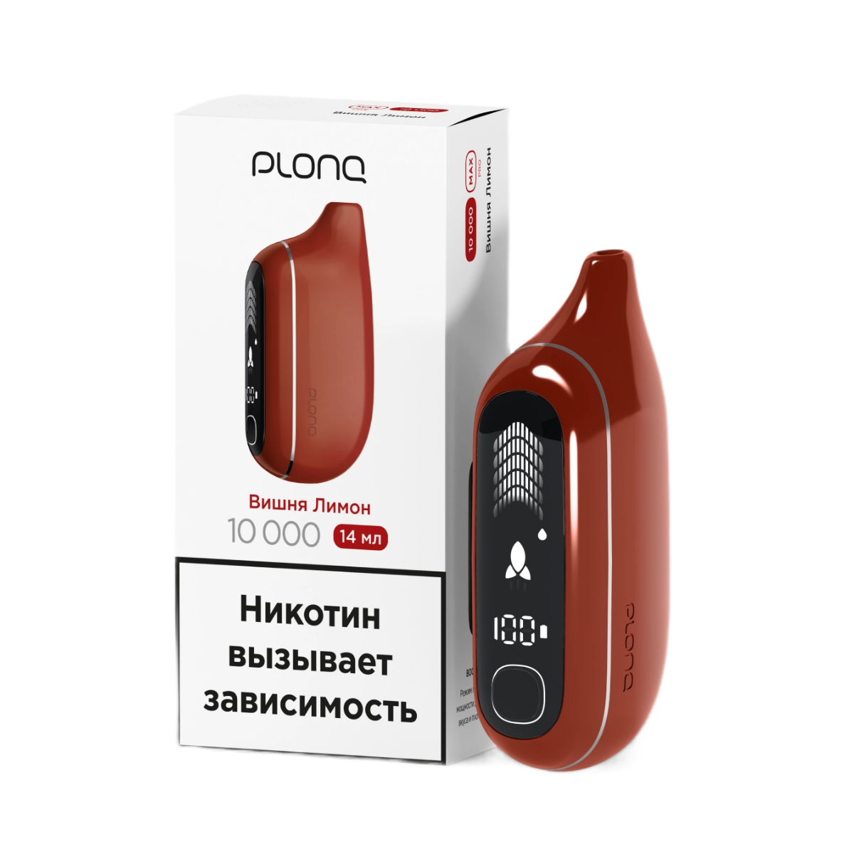 PLONQ MAX PRO 10000 Вишня лимон 2%