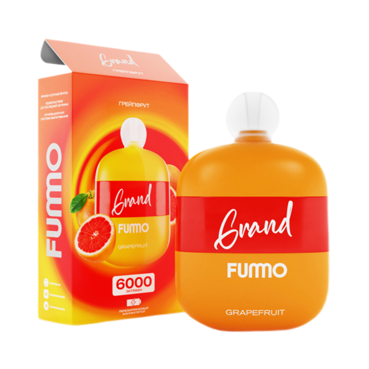 FUMMO GRAND 6000 Грейпфрут 2%