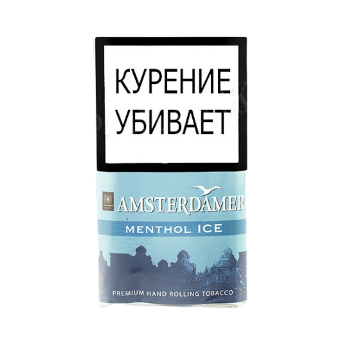 ТАБАК сиг. М.В.  AMSTERDAMER Mentol ice 40гр.