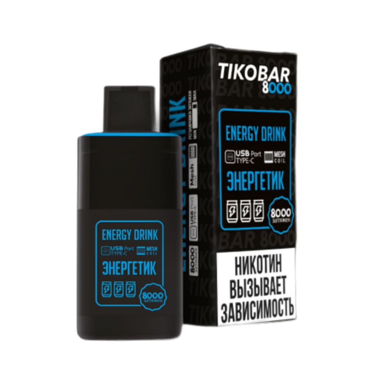 TIKOBAR 8000 Энергетик 2%