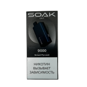 SOAK 9 LINE 9000 Белый Русский 2%