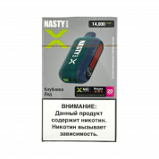 NASTY BAR X D14Ki 14000 Клубника лед 2%