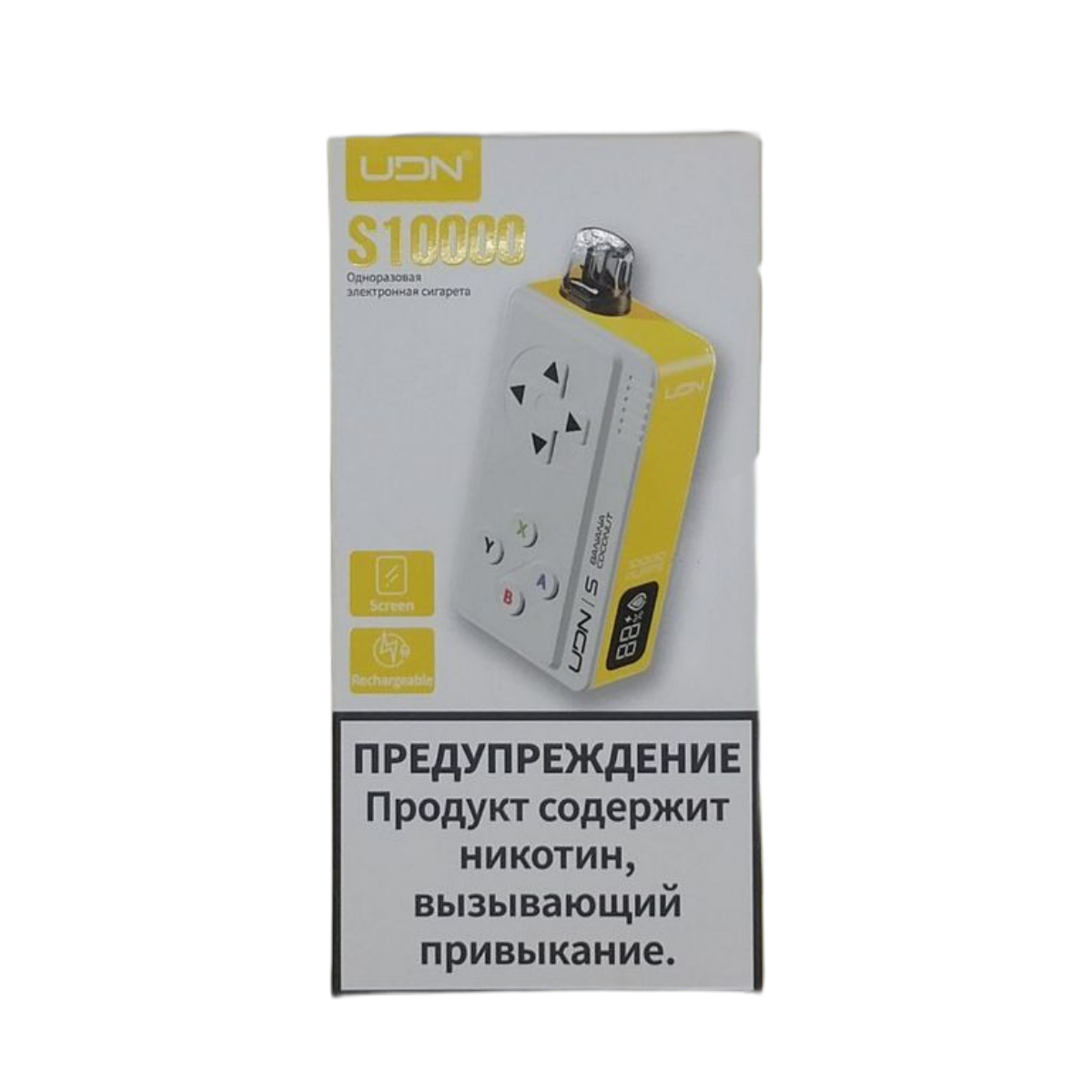 UDN S 10000 Банан кокос 2%