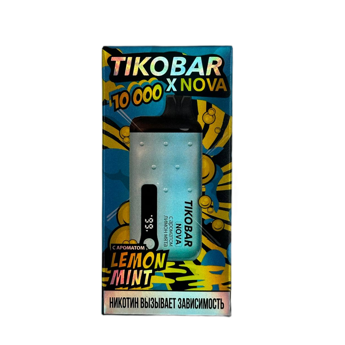 TIKOBAR 10000 NOVA Лимон мята 2%