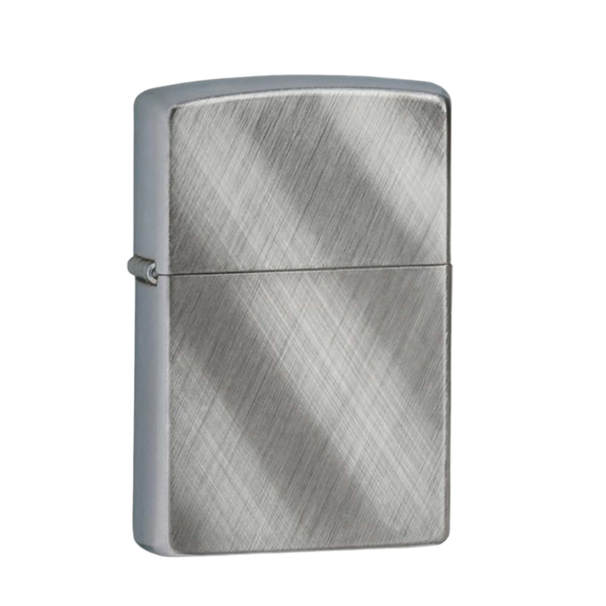 ZIPPO/28182 Classic с покр. Brushed Chrome, латунь/сталь, серебр. матовая,