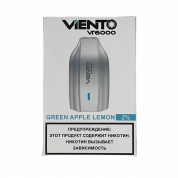 VIENTO VT 6000 Зеленое яблоко лимон 2%