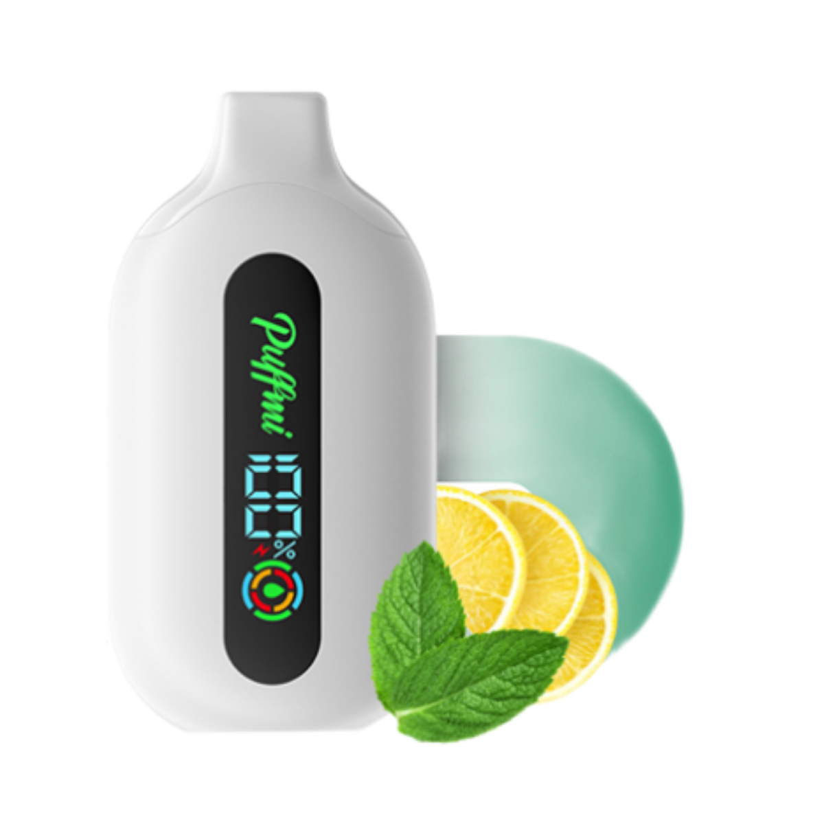PUFFMI PURE 12000 Лимонно мятный 2%