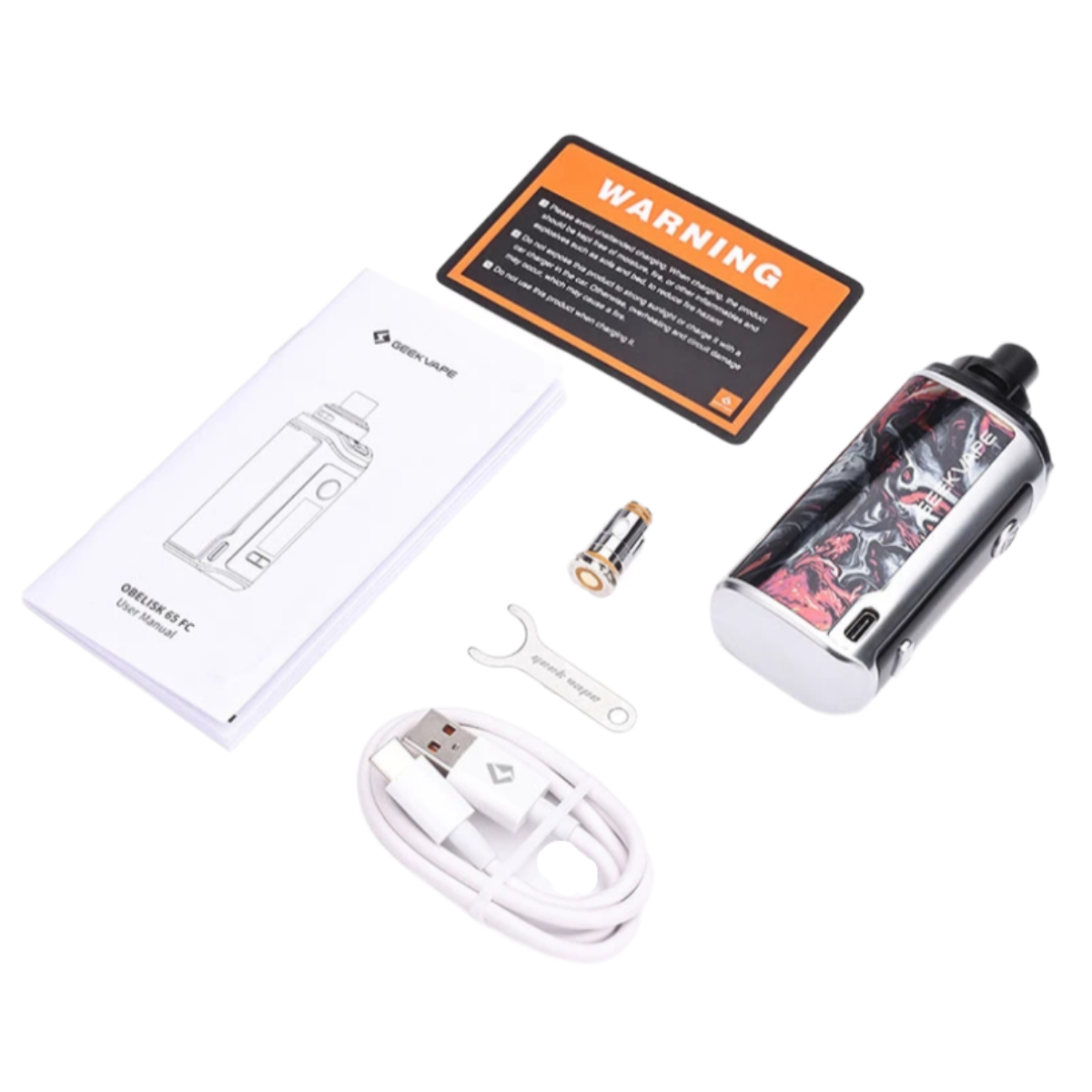 Geek Vape Obelisk 65 FC 2*1100mAh Pod Kit Голубой GV-139G