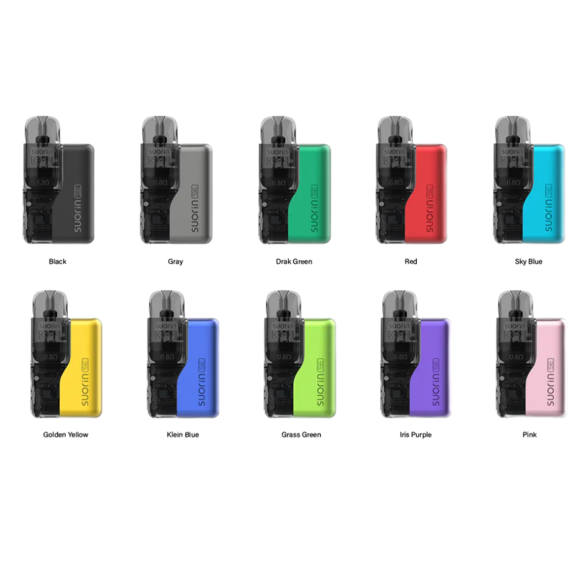 SUORIIN SE 800mAh Pod Kit Black LY-120-A