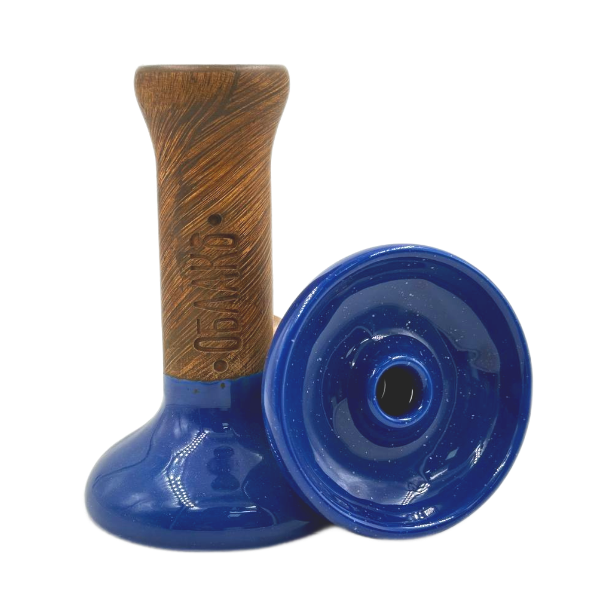 Кальянная чашка керамическая ОБЛАКО GLAZE STD Phunnel M синий космос