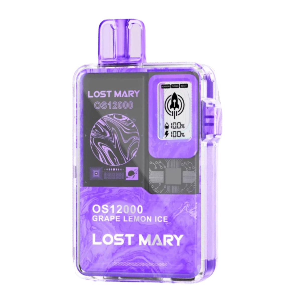 LOST MARY OS12000 Персик манго лёд 2%