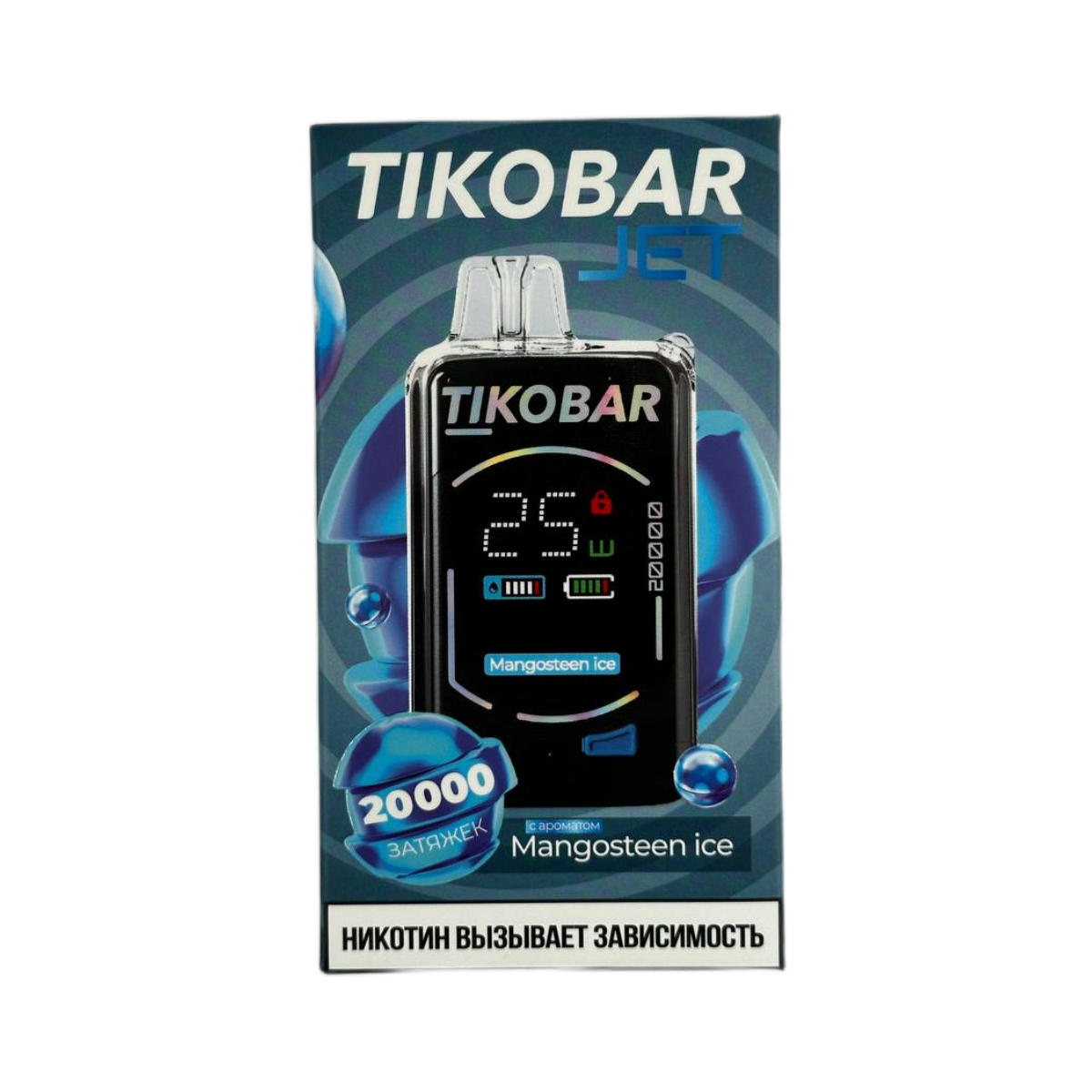 TIKOBAR JET 20000 Мангустин лед 2%
