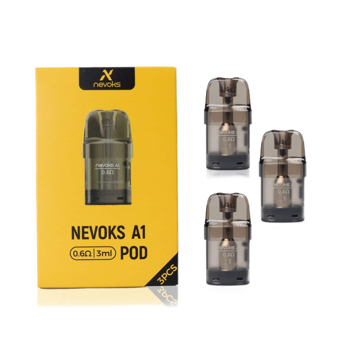 Nevoks A1 0.4ohm 3ml POD NEV-017-POD (в упак. 3 шт.)