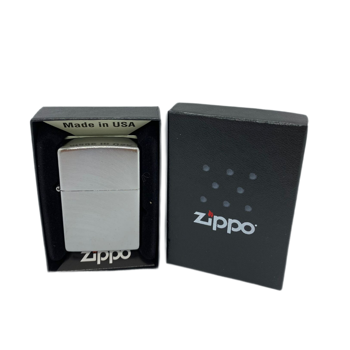 ZIPPO/24647 с покр. Chrome Arch, латунь/сталь, серебр. матовая, 36x12x56 мм