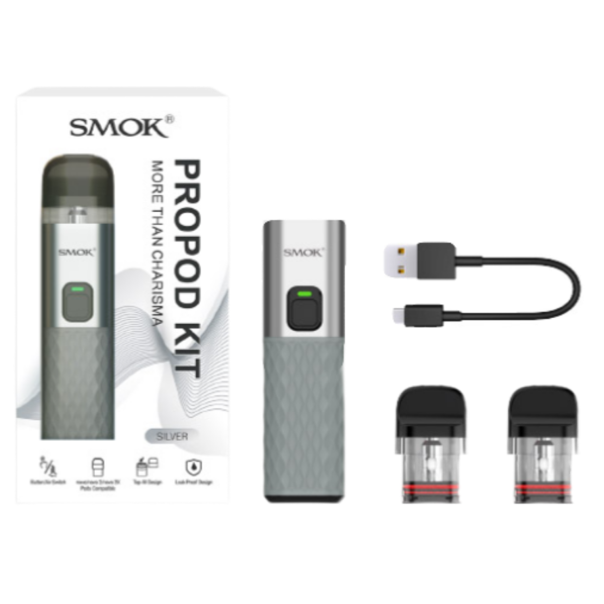 SMOK PROPOD 800mAh Kit Stone Green SMOK-149C